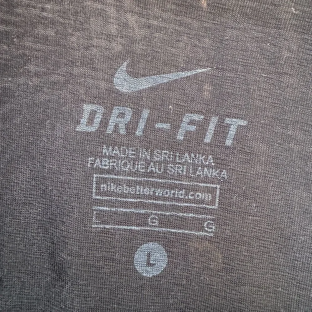 Nike Dri Fit Women's Cool Breeze Short Sleeve T Shirt in Black Size Large
